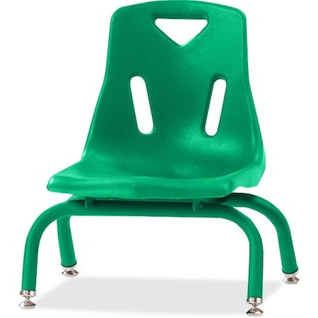 Jonti-Craft CHAIR, STACKING, POWDER, 8in, GN JNT8118JC1119